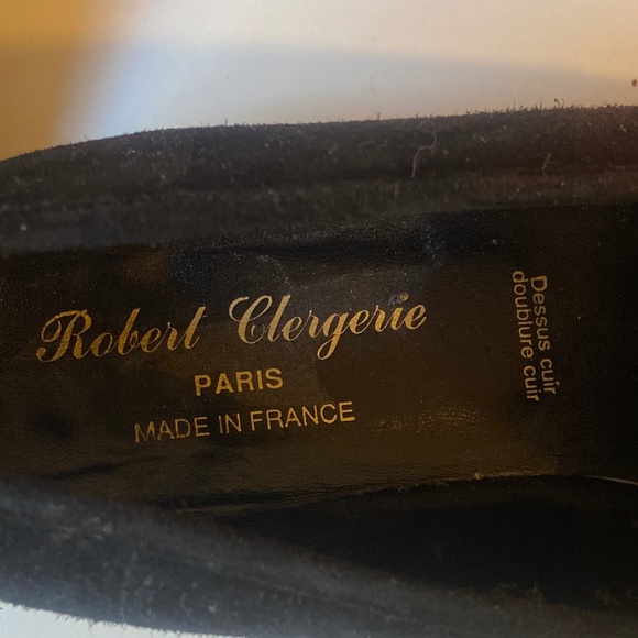 Black suede French loafers - Picture 4 of 4